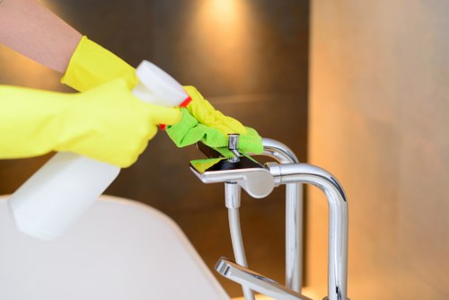 Local house cleaning service in a TW8 home with practical access considerations