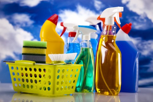 Airbnb cleaner preparing a guest-ready apartment in TW8