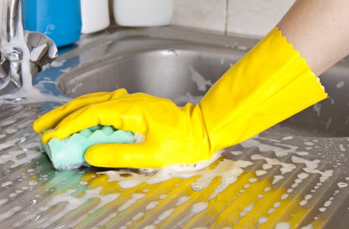 Deep kitchen and bathroom cleaning in a TW8 property