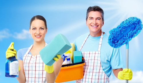 Local commercial cleaning service for a business property in TW8