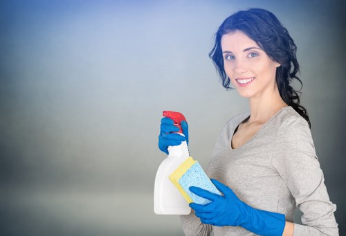 Final safety check and tidy workspace after carpet cleaning